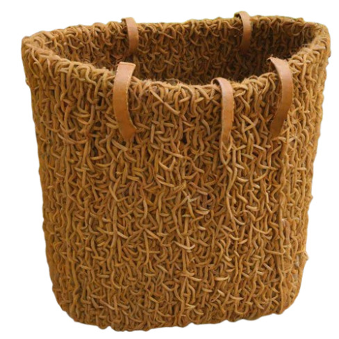 Woven Coir Tote Bag